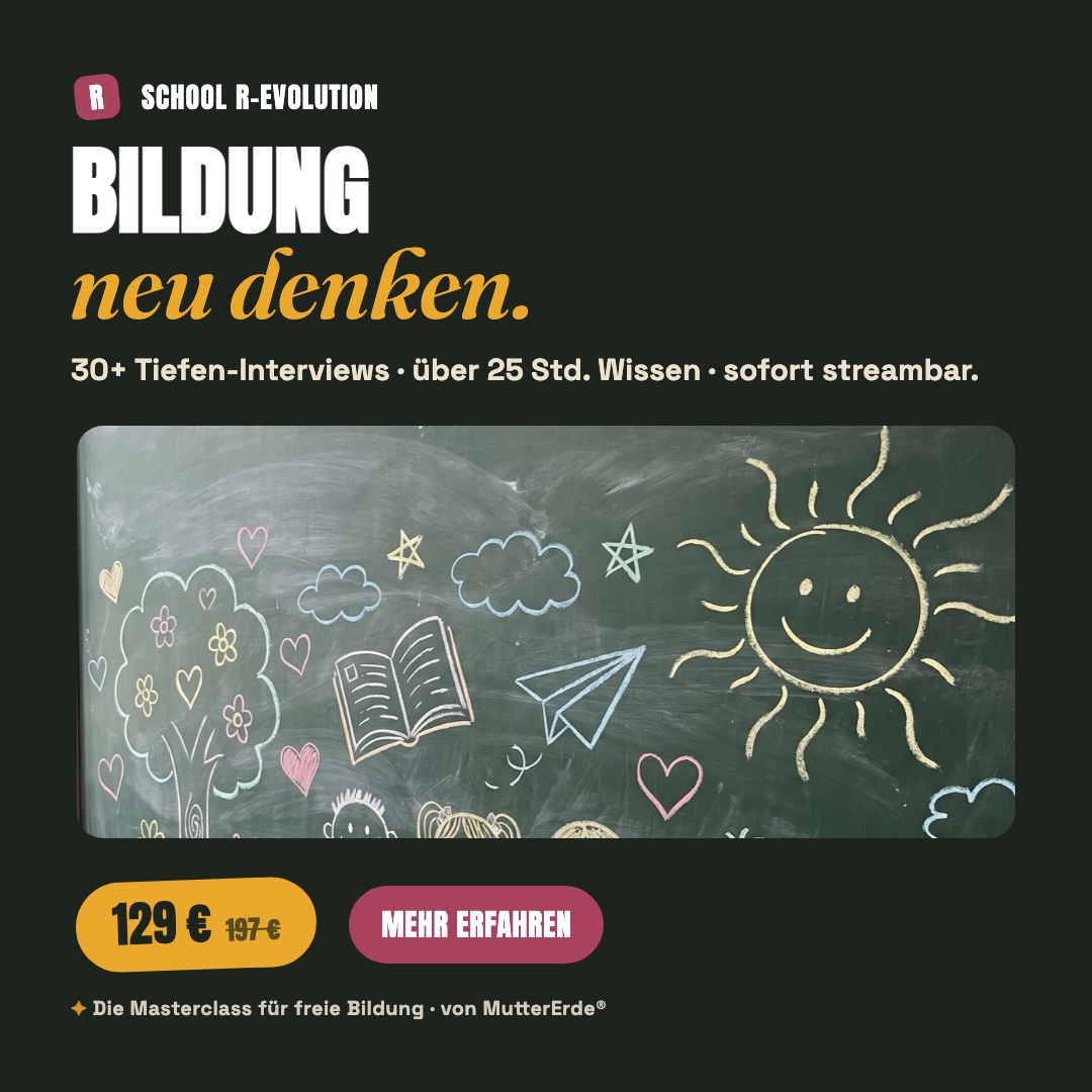 Post-Werbegrafik 2 – Bildung neu denken