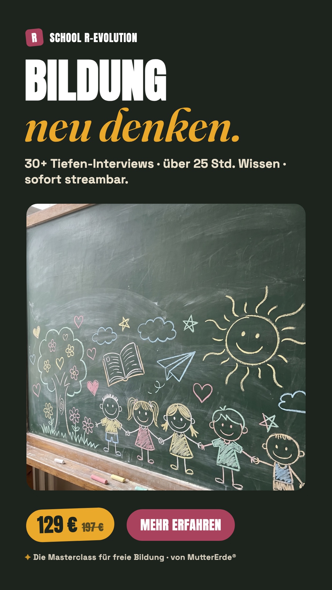 Story-Werbegrafik 2 – Bildung neu denken